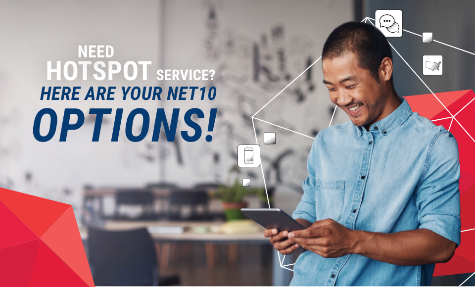 hotspot service Net10 options